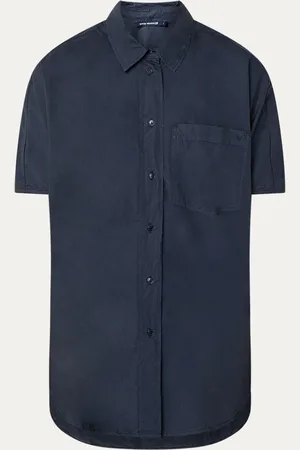 River Woods Oversized blouse met borstzak