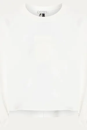 10 days LA sweater met logoborduring