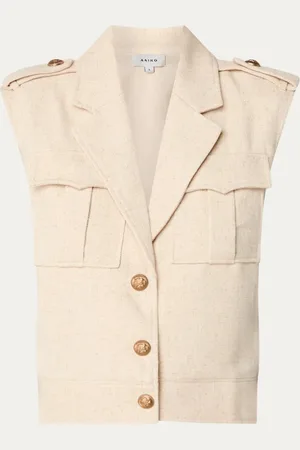 Aaiko Lynette gilet met borstzakken