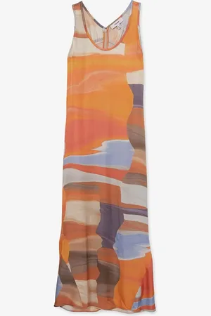 Reiss Layla midi jurk met print