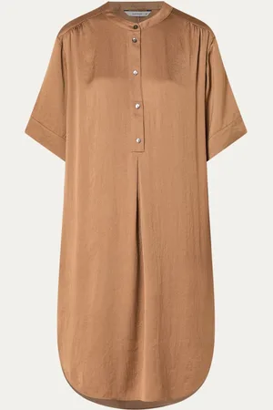 Summum Woman Mini tuniekjurk van satijn