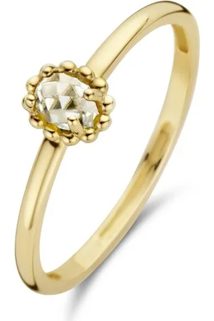 Blush Ring van 14 karaat met topaas 1227YWT