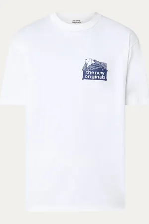 The New Originals Grandmaster T-shirt met logo- en backprint