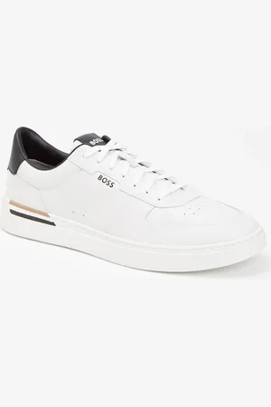 HUGO BOSS Clint sneaker van leer met logo