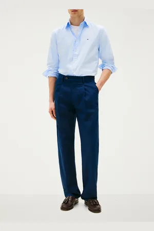 Tommy Hilfiger TH Flex regular fit overhemd met logo