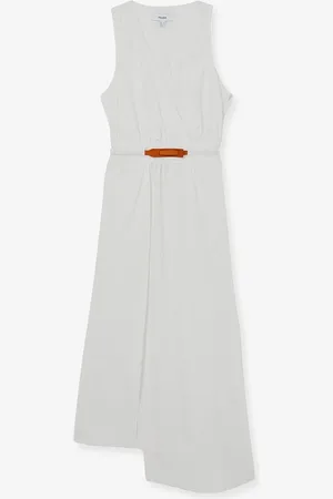 Reiss Brianne midi jurk met ceintuur