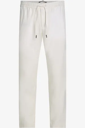 Tommy Hilfiger Harlem tapered fit chino in linnenblend