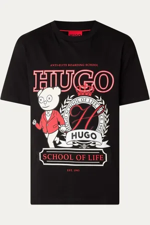 HUGO BOSS Daporoni T-shirt met logoprint