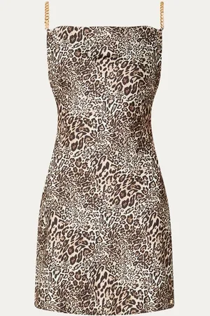 NIKKIE. Imogen mini jurk met panterprint