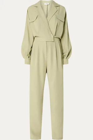Aaiko Nikia straight fit jumpsuit met ballonmouw