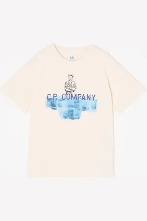 C.P. Company C-P- Company T-shirt met logoprint