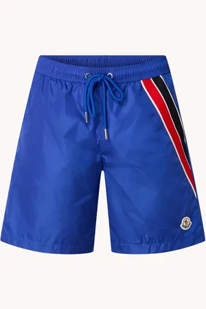 Moncler Zwemshorts met logo en steekzakken