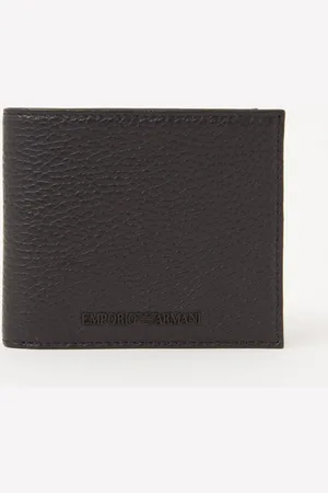 Emporio Armani Portemonnee van leer met logo