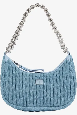 Tommy Hilfiger Iconic schoudertas van leer met quiltpatroon