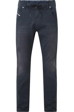 Diesel Krooley-E-Ne JoggJeans® tapered jeans met donkere wassing