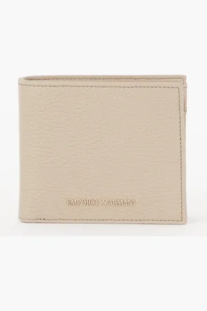 Emporio Armani Portemonnee van leer met logo