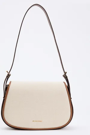 Michael Kors Lydia Medium crossbodytas van canvas