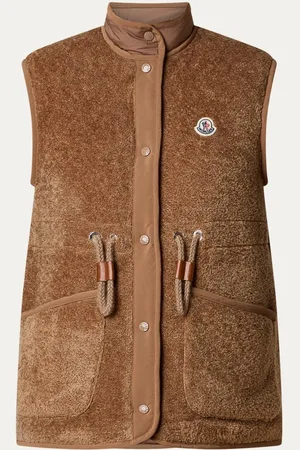 Moncler Gewatteerde bodywarmer met donsvulling en trekkoord