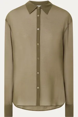 The Frankie Shop Peri semi-transparante blouse