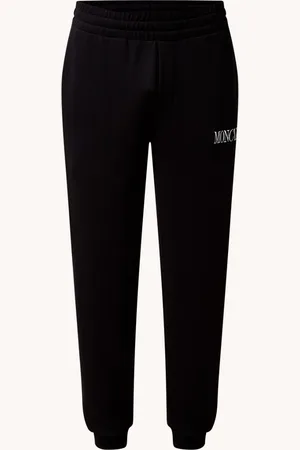 Moncler Tapered fit joggingbroek met logoborduring met steekzakken