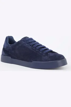 Dolce & Gabbana Portofino sneaker van kalfssuède
