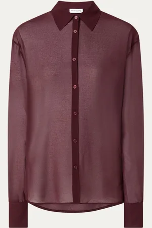 The Frankie Shop Peri semi-transparante blouse