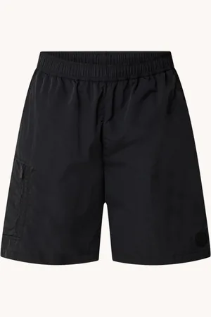 Moncler Zwemshorts met logo en steekzakken