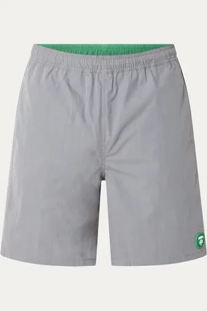AAPE Straight fit korte broek met logo