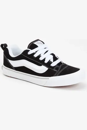 Vans Knu Skool sneaker van suède met leren details