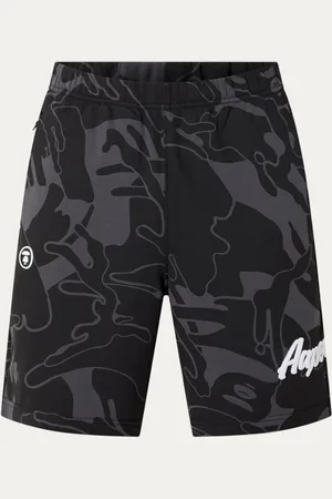 AAPE Loose fit korte joggingbroek met logo