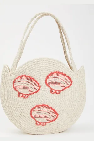 Fabienne Chapot Shelley shopper met borduring
