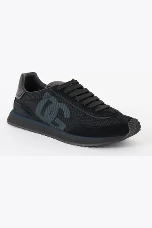 Dolce & Gabbana Cushion sneaker met kalfssuède details