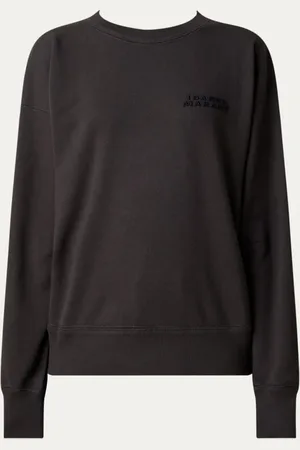 Isabel Marant Shad sweater met logoborduring