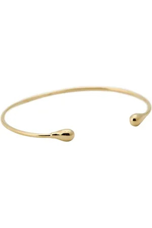 ANNA + NINA Drop bangle verguld