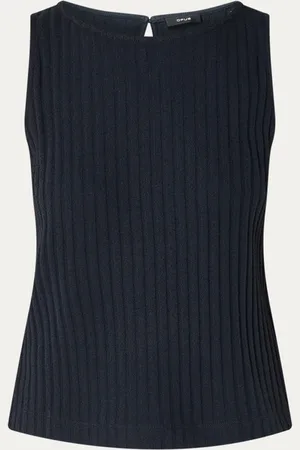 Opus Ipoma ribgebreide tanktop