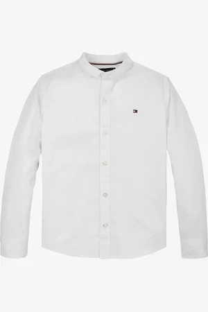Tommy Hilfiger Relaxed fit overhemd met logoborduring