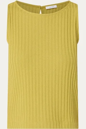 Opus Ipoma ribgebreide tanktop