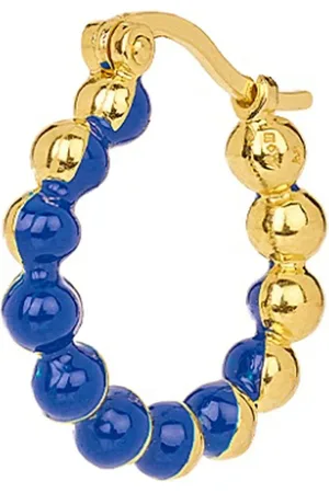 ANNA + NINA Single Moon Phases enkele oorring verguld