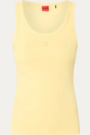 HUGO BOSS Datamia tanktop met logoborduring