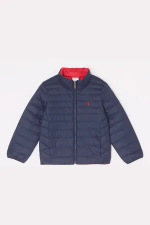 Ralph Lauren Reversible gewatteerde jas met logoborduring