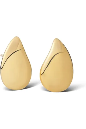 Casa Jewelry Virgola oorstekers verguld