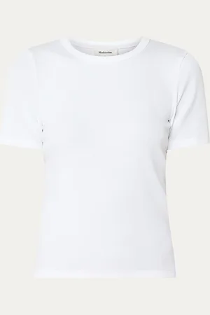 Modstrom Igor T-shirt met ribstructuur