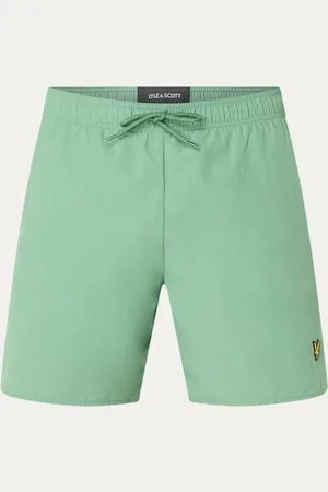 Lyle & Scott Zwemshorts met steekzakken en logo