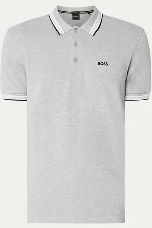 HUGO BOSS Paddy regular fit polo van piqué katoen met logo