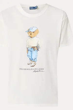 Ralph Lauren T-shirt in wolblend met print