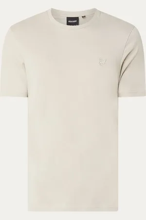Lyle & Scott T-shirt met logoborduring