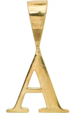 ANNA + NINA Initial hanger A van 14 karaat