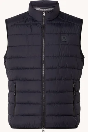 Marc O’ Polo Gewatteerde bodywarmer met logo