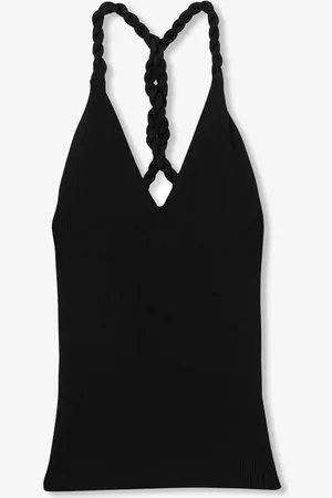 Reiss Lauren mouwloze top met ribstructuur
