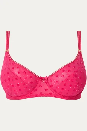 Marlies Dekkers Valentina voorgevormde plunge bh met flockprint